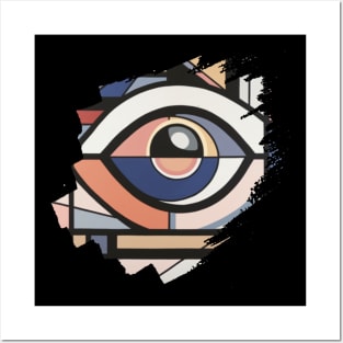 Abstract  eye Posters and Art